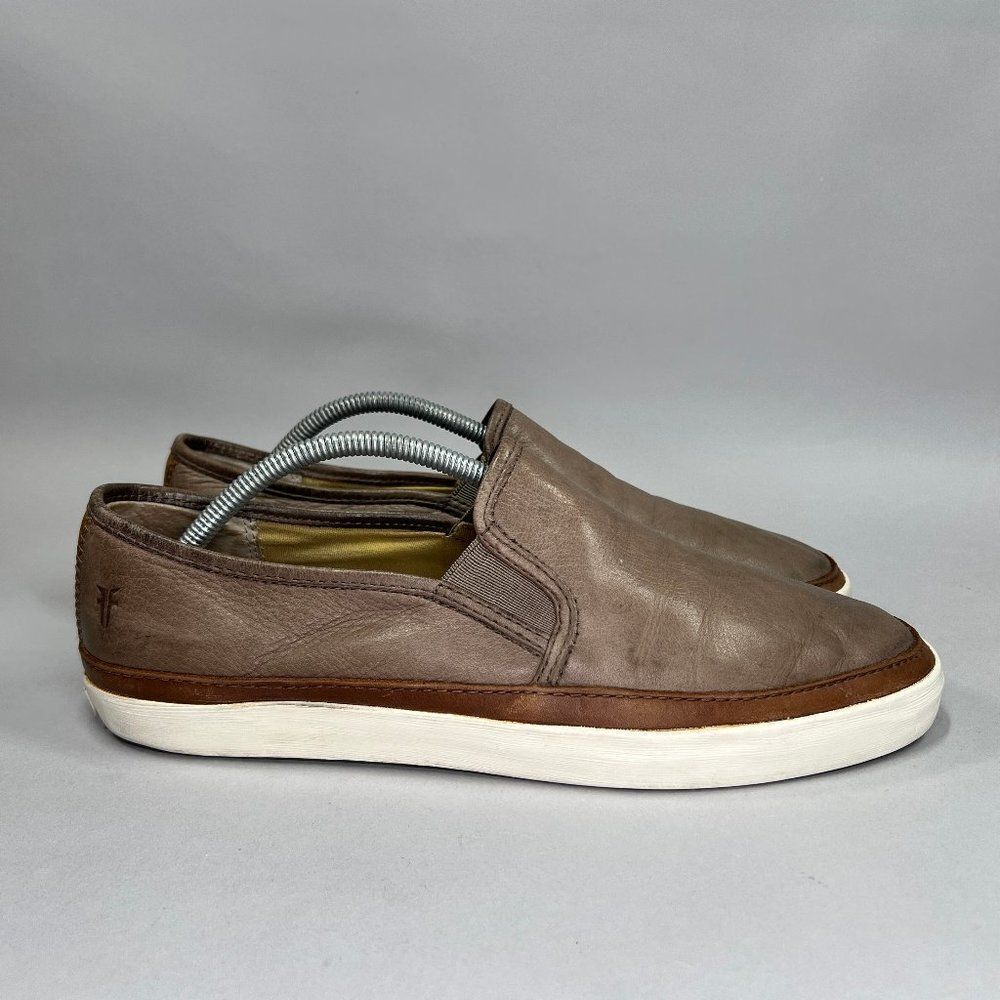 Frye Men's Size 10 Gavin Brown‎ Leather Slip On Shoes